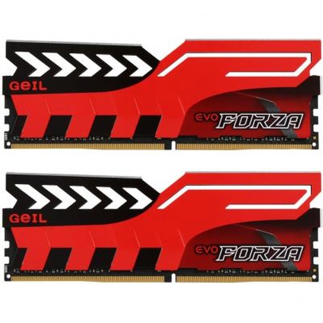 Модуль пам'яті для комп'ютера DDR4 16GB (2x8GB) 3000 MHz FORZA Geil (GFR416GB3000C15ADC) - зображення 1