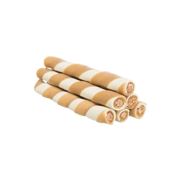 Ласощі для собак Trixie Filled Chew 10 см 100 шт (курка) (4011905276465) - зображення 1