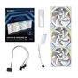 Кулер для корпуса Lian Li UNI Fan SL WIRELESS LCD 120-3 REVERSE (G99.12RSLLCD1W3B.00) - уменьшенное изображение 2