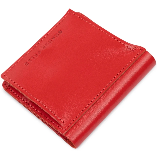 Портмоне Grande Pelle Червоне (11565) - зображення 2