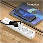 Мережевий фільтр живлення ColorWay CCA-3G1MM 5 розеток, 5m White (CW-PSEA1055W) - зменшене зображення 6