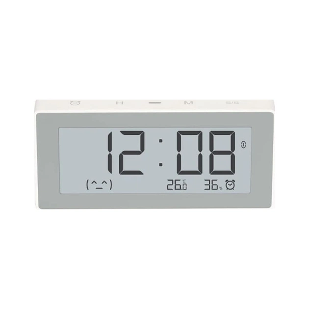 Термо-гігрометр Xiaomi Miaomiaoce Smart clock temperature and humidity meter (MHO-C303) - изображение 3