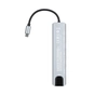 Концентратор 2E USB-C 8-in-1 1xUSB 2.0 + 1xUSB 3.0 + 2xUSB-C PD + HDMI + microSD/SD + 1xRJ45 0.13m gray (2E-W2681) - зменшене зображення 5