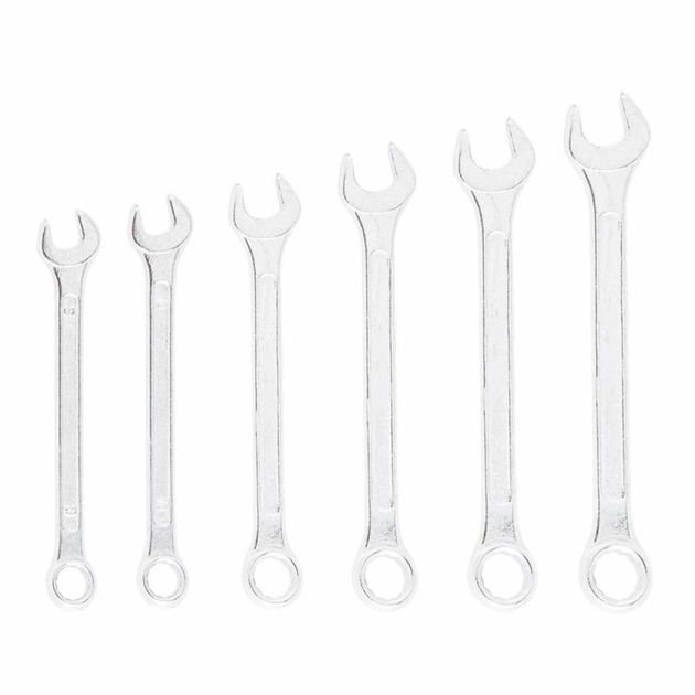 Ключ Top Tools набір комбінованих 8-17 мм, 6 шт. (35D355) - зображення 1