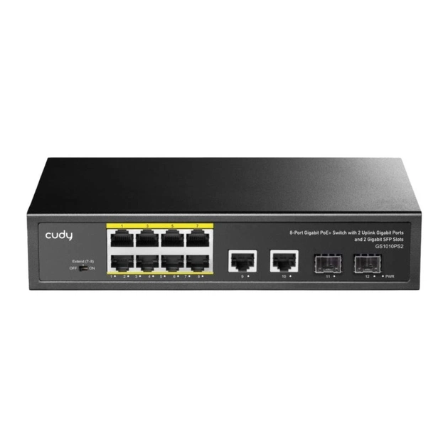 Коммутатор сетевой Cudy GS1010PS2(120W) - изображение 1