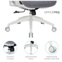 Офісне крісло OfficePro Balance OC620-W-DG-DG (OC620-W-DG-DG) - зменшене зображення 11