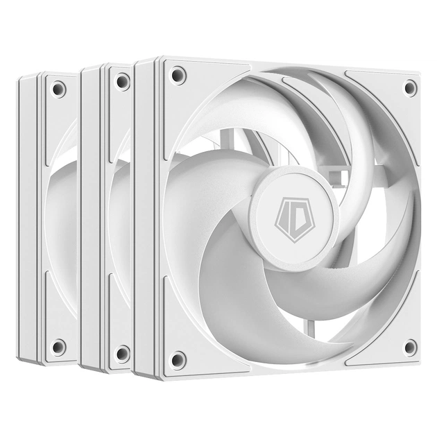 Кулер для корпуса ID-Cooling Вентилятор ID-Cooling AS-120-W Trio (AS-120-W TRIO) - изображение 1