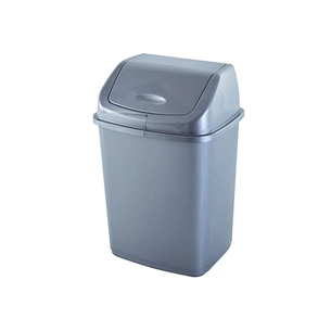 Контейнер для сміття Алеана Сірий 10 л (алн 122063/сірий) зображення 1