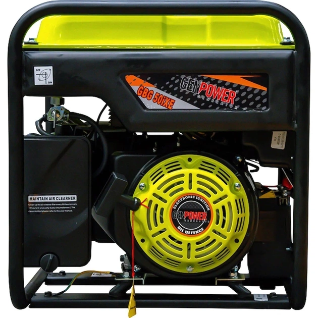 Генератор GenPower інверторний GBG 50IXE 4.4kVA (5kVA), 230V, 50Hz, 15.0л, електростартер (GBG 50IXE) - picture 3