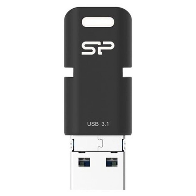 USB флеш накопичувач Silicon Power 64GB Mobile C50 USB 3.1 Type-C (SP064GBUC3C50V1K) - изображение 1