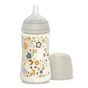 Пляшечка для годування Suavinex Wonderland 270 мл, фізіологічна, середній потік, біла (308747) - зменшене зображення 1