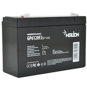 Батарея до ДБЖ Merlion 6V-12Ah (GP612F2) зображення 1