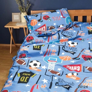 Постільна білизна Viluta 20124 ранфорс підліткова (20124-pd) зображення 1