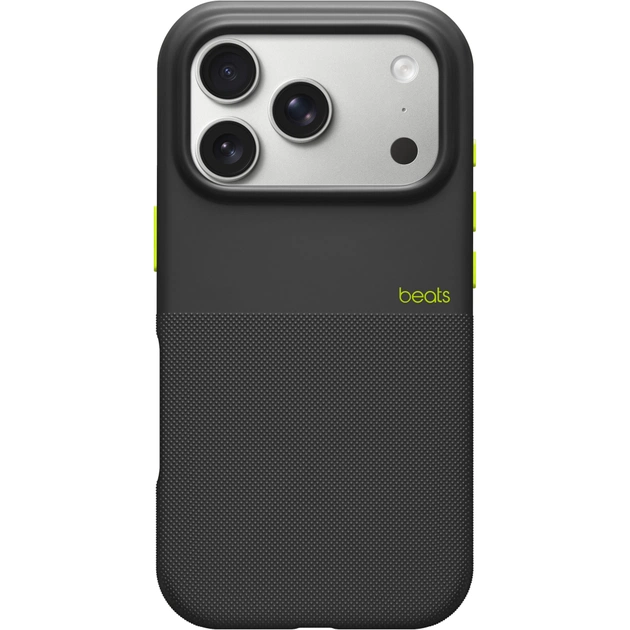 Чохол до мобільного телефона Apple Beats Rugged iPhone 17 Pro Everest Black Model A3514 (MGJM4LL/A) - зображення 1