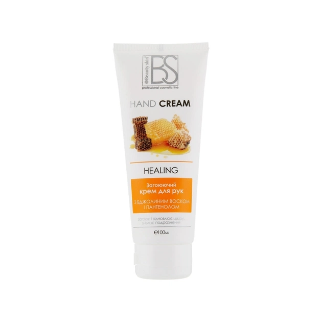 Крем для рук Beauty Skin Загоювальний з бджолиним воском і пантенолом 100 мл (4820176190734) - изображение 1