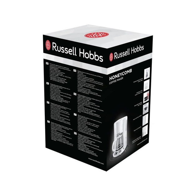 Крапельна кавоварка Russell Hobbs Hobbs 27010-56 Honeycomb White (27010-56) - зображення 10