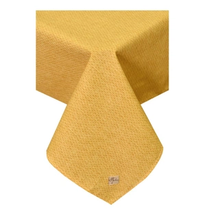 Скатертина Прованс водовiдштовхуюча Simfoni Жовта рогожка 220х136 см (4823093413313) зображення 1