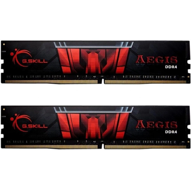 Модуль памяти для компьютера DDR4 16GB (2x8GB) 2666 MHz AEGIS G.Skill (F4-2666C19D-16GIS) - изображение 1