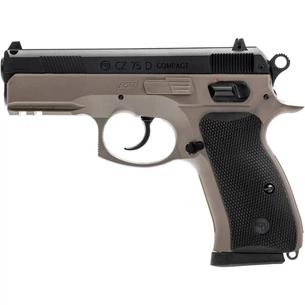 Страйкбольний пістолет ASG CZ 75D Compact FDE Spring (18603) зображення 1