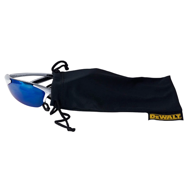 Захисні окуляри DeWALT Infinity, блакитні дзеркальні, полікарбонатні (DPG90S-7D) - изображение 6