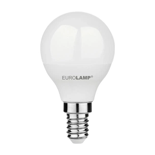 Лампочка Eurolamp LED ECO серия "P" G45 7W 630Lm E14 3000K (LED-G45-07143(P)) зображення 1