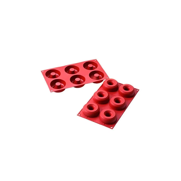 Форма для випікання Silikomart Donuts d 75-25 mm h 28 mm (Donuts) - зображення 1