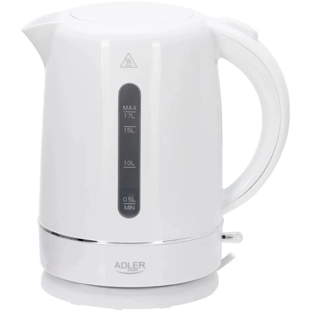 Електрочайник Adler AD 1385 white - зображення 1
