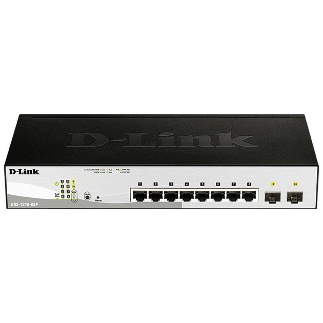 Коммутатор сетевой D-Link DGS-1210-08P - изображение 1