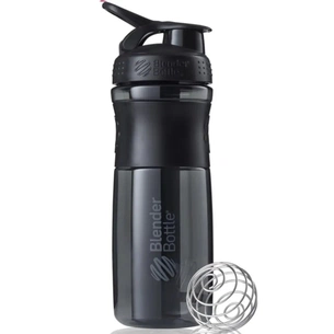 Шейкер спортивний BlenderBottle SportMixer Flip 28oz/820ml Black (SM 28oz Black) зображення 1