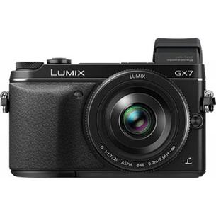 Цифровий фотоапарат Panasonic DMC-GX7 Kit 20mm Black (DMC-GX7CEE-K) зображення 1