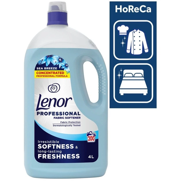 Кондиционер для белья Lenor Professional Морской бриз 4 л (8700216759885) - изображение 3