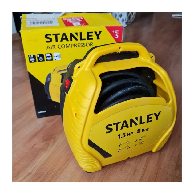 Компресор Stanley AIR KIT, 180 л/хв, 1.1 кВт, 6,1 кг (AIRKIT) - изображение 12