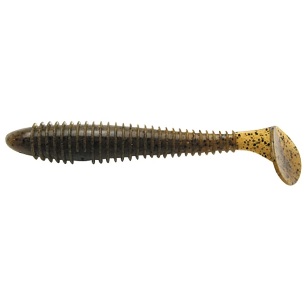 Силікон рибальський Keitech Swing Impact FAT 2.8" (8 шт/упак) ц:101 green pumpkin pp. (1551.00.72) - изображение 1