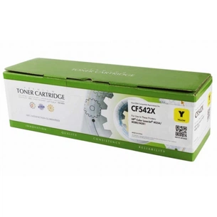 Картридж Static Control HP CLJ CF542X (203X) 2500ст yellow (002-01-SF542X) зображення 1