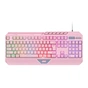 Клавіатура 2E Gaming KG315 RGB USB UA Pink (2E-KG315UPK) - зменшене зображення 1