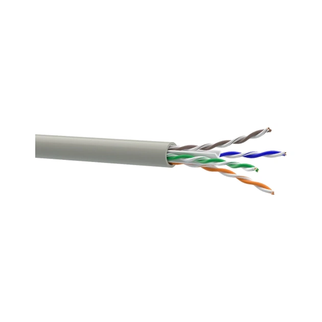 Кабель сетевой OK-Net UTP 305м cat.6 (U/UTP-cat.6) (КПВ-ВП (250) 4*2*0,51) - изображение 1