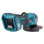 Шліфувальна машина Makita GA023GM201 XGT 40 V Max, 125мм, BL4040x2, DC40RA (GA023GM201) - зменшене зображення 2
