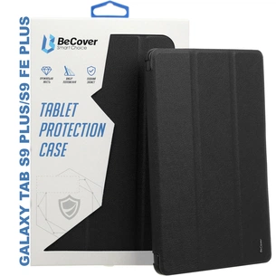 Чохол до планшета BeCover Smart Case Samsung Tab S9 Plus (SM-X810/SM-X816)/S9 FE Plus (SM-X610/SM-X616) 12.4" Black (709895) зображення 1