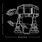 Конструктор LEGO Star Wars AT-AT (75440-) - зменшене зображення 5