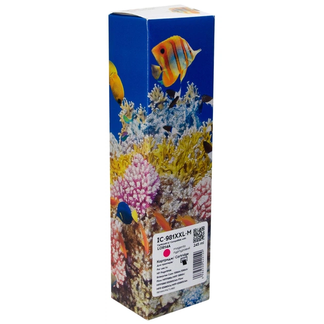 Картридж Barva HP 981Y (L0R14A) 16000 c, Magenta (IC-981XXL-M) - изображение 1