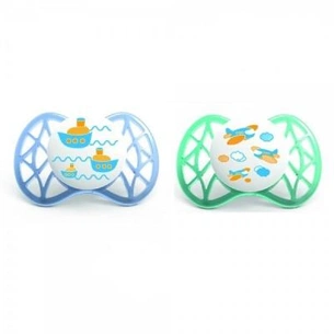 Пустушка Nuvita Air 0м+ 2шт. для хлопчика (NV7060Boy) зображення 1