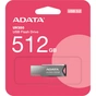 USB флеш накопичувач ADATA 512GB UV350 Metallic USB 3.2 (AUV350-512G-RBK) - зменшене зображення 4