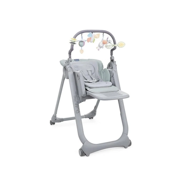 Стілець для годування Chicco Polly Magic Relax New Блакитний (79502.24) - изображение 1