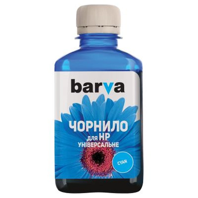 Чорнило Barva HP Universal №3 CYAN 180г (HU3-233) - зображення 1