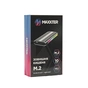 Зовнішня кишеня Maxxter M.2 NVMe PCIe, USB 3.1 Type-C Gen2, RGB, Metal, Black (EHDE-2280SRGB-01) - зменшене зображення 4