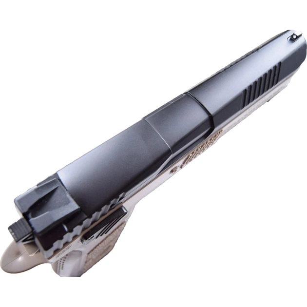 Пневматичний пістолет ASG CZ P-09 Blowback Pellet Black/FDE (18524) - picture 3