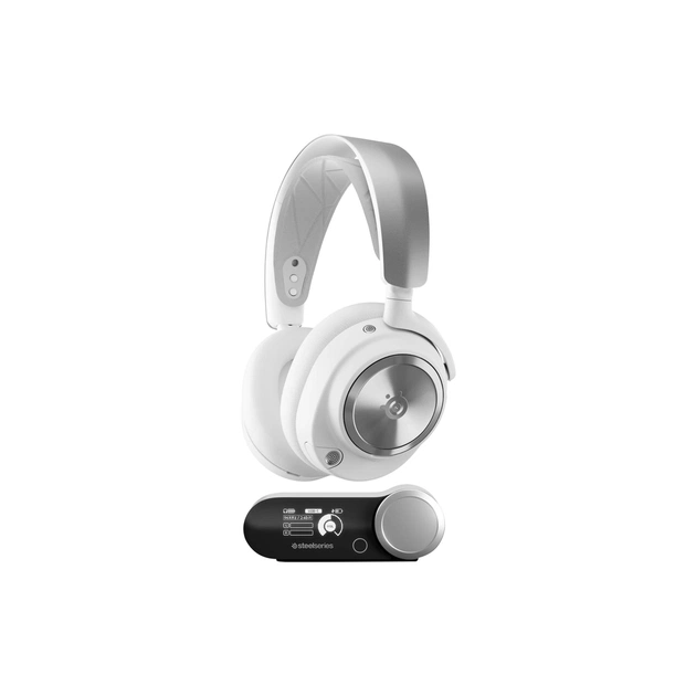 Навушники SteelSeries Arctis Nova Pro Wireless White (61524) - зображення 1