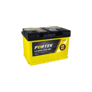 Акумулятор автомобільний FORTIS 80 Ah/12V Euro (FRT80-00) зображення 1