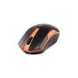 Мишка A4Tech G3-200N Black+Orange - зменшене зображення 1