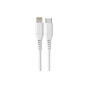 Дата кабель USB-C to Lightning 1.2m Promate (powerlink-120.white) - зменшене зображення 1